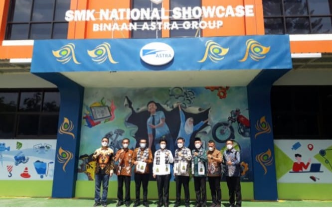 SMK 2 Ponorogo Masuk Program Nasional Showcase Binaan Astra Group