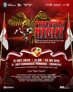 Pancasila Night dari Ponorogo untuk Indonesia