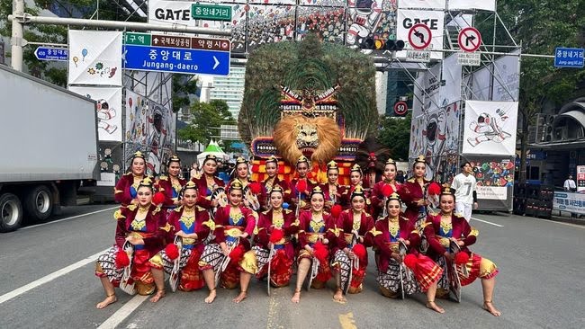 Reog Ponorogo Tampil di Powerfull Daegu Festival Korsel
