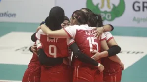 Timnas Bola Voli Putri Indonesia Ditaklukan Iran 3:2