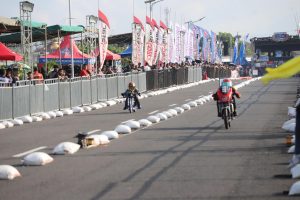 Edukasi Otomotif, Polres Magetan Gelar Rookie Dragbike