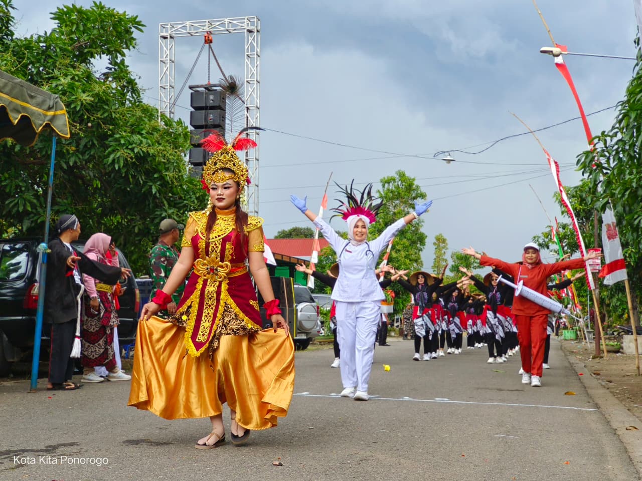 Karnaval Budaya, Semarak HUT ke-80 RI Kecamatan Sambit Ponorogo