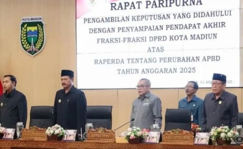DPRD Kota Madiun Setujui PAPBD 2025