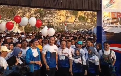 Ikuti Merdeka Run 2025, AHY Sebut MRMP Ponorogo Ikon Budaya Global