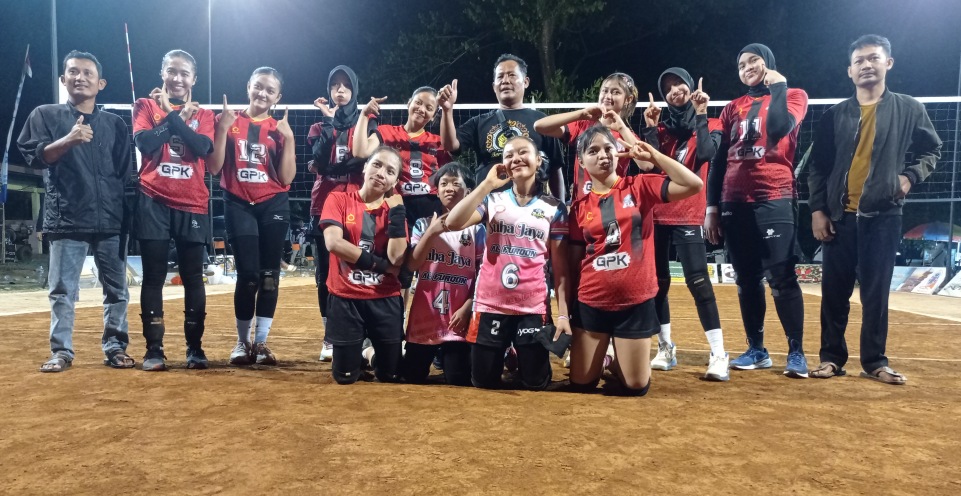 Kedul-kedul, GPK Koripan Sabet Gelar Juara Voli Putri Pordes Bungkal 2025