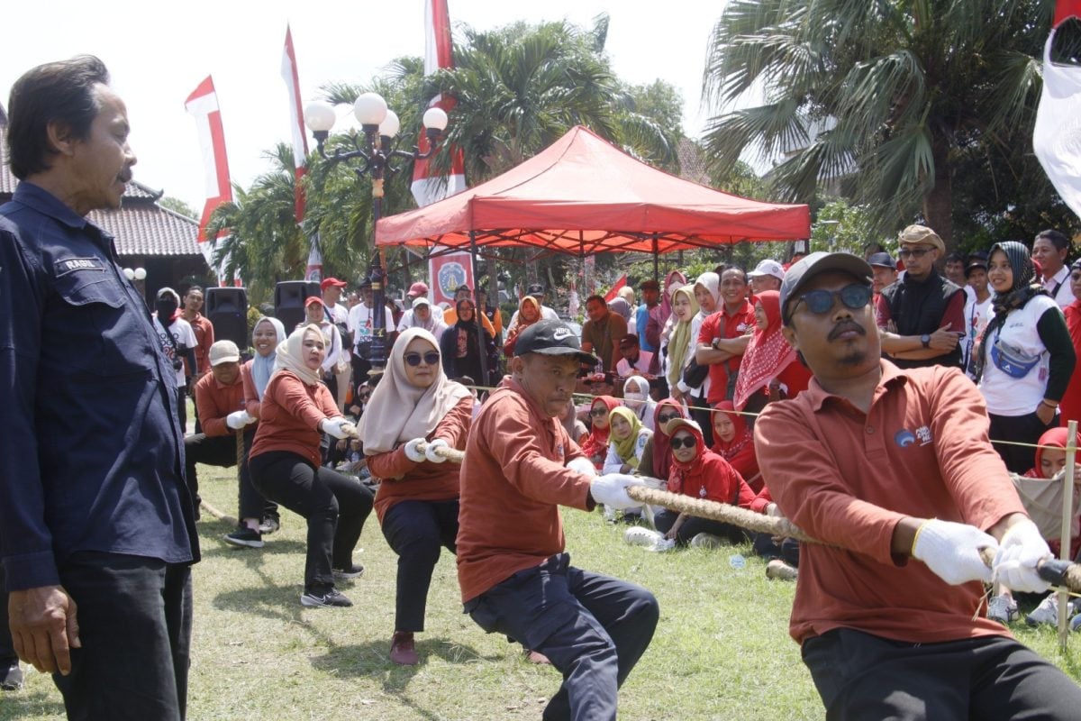 HUT 80 RI, OPD di Ponorogo Adu Olahraga Tradisional