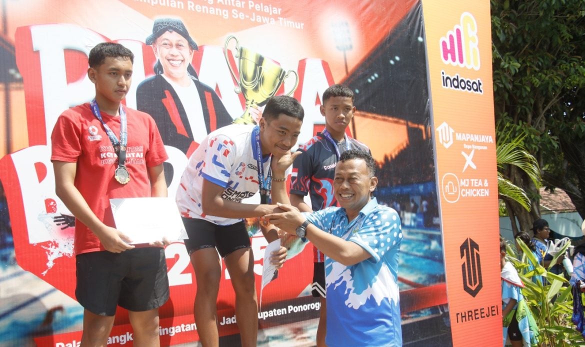 Peserta Kejuaraan Renang Piala Bupati Ponorogo Meningkat Drastis