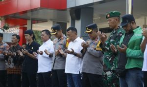 Pemerintah, TNI-Polri, dan Komunitas Ojol Ponorogo Gelar Baksos Bersama