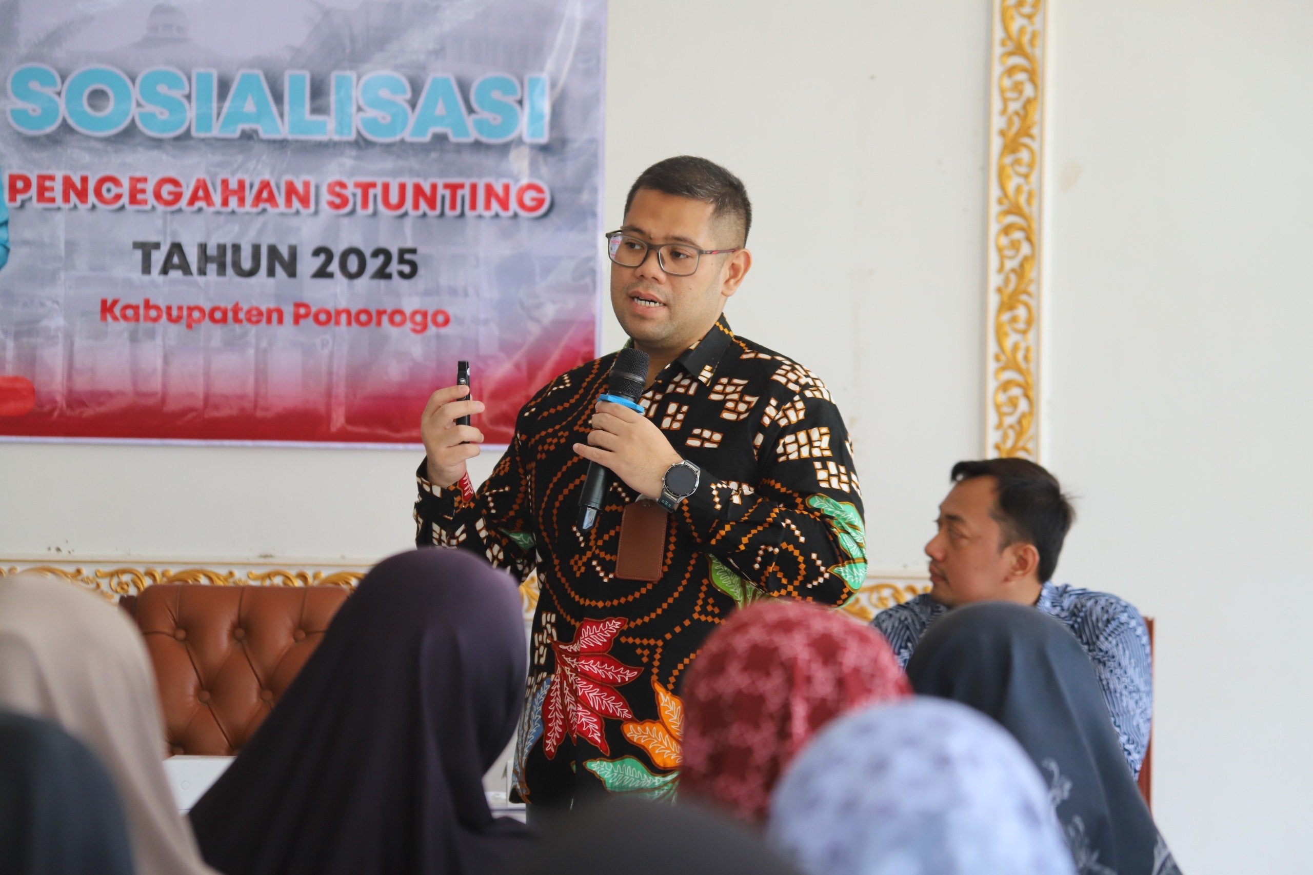 Cegah Stunting di Ponorogo, dokter Kautsar Prastudia Sosialisasi Bumil di Mlarak