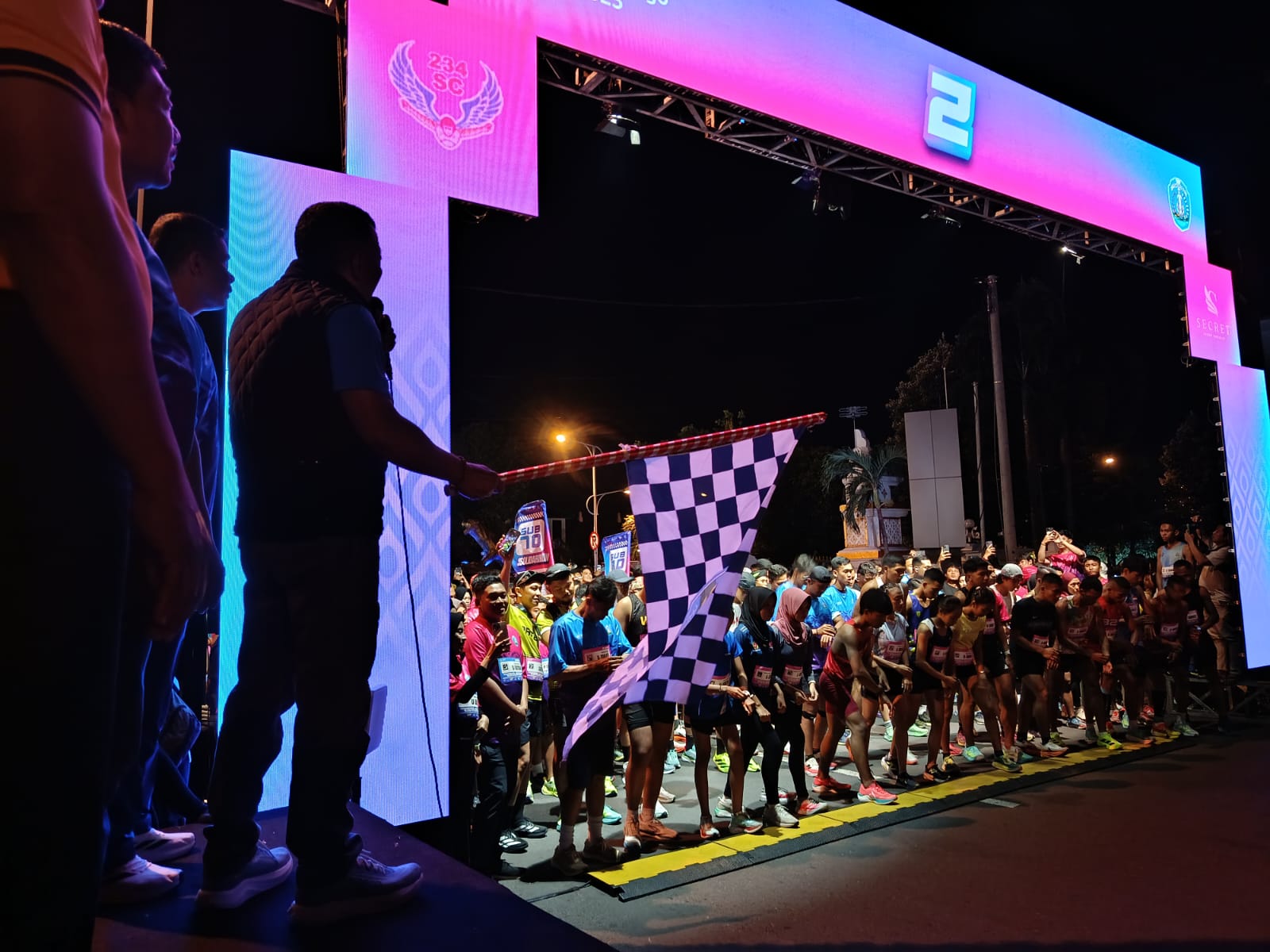 SolidariRun, Sport Tourism Ekplorasi Potret Ponorogo Malam Hari