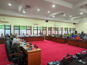 Audensi Hangat Aliansi Mahasiswa dengan Forkopimda Wonogiri
