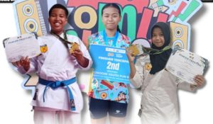 Atlet SMPN 1 Jetis Ponorogo, Raih Juara Lari dan Karate