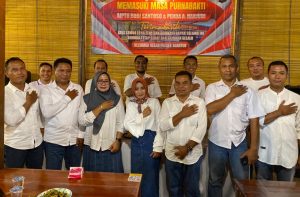Polsek Ngrayun Lepas Dua Anggotanya Purna Bakti
