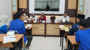 Peduli Layanan Publik, PMII Pacitan Audensi dengan Dinkes