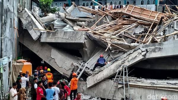 Ambruknya Ponpes Al Khoziny Sidoarjo, 5 Meninggal, 4 Teridentifikasi