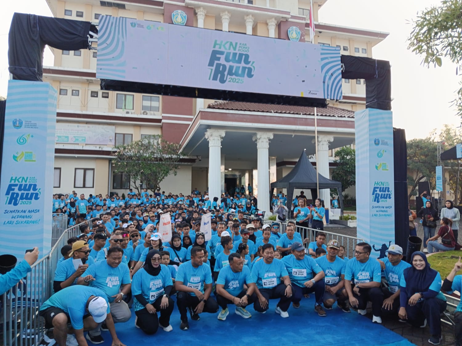 Fun Run HKN Dinkes Ponorogo, Sehat Itu Gaya Hidup, Bukan Pilihan