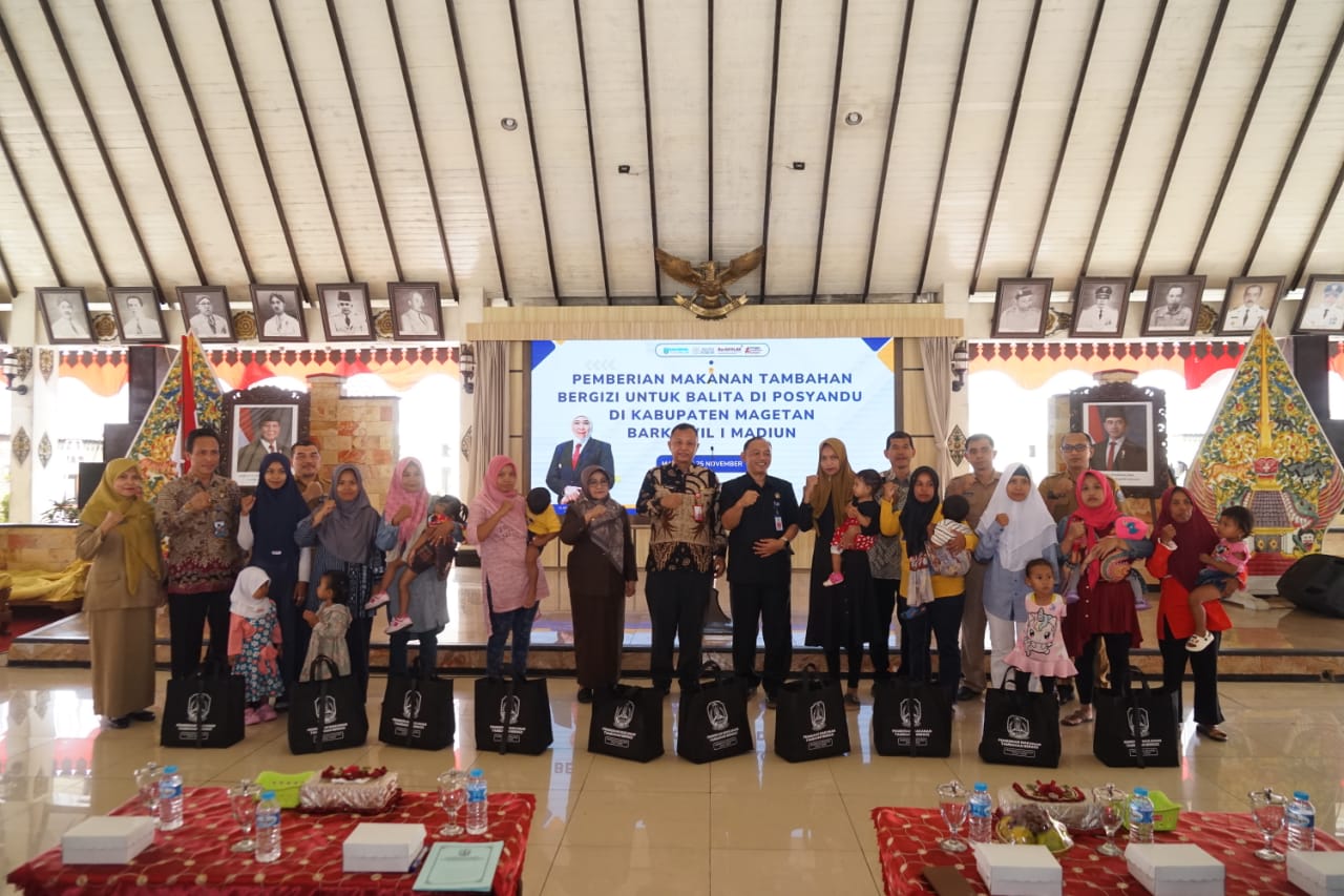 Tekan Stunting, Balita di Magetan Dapat Bantuan