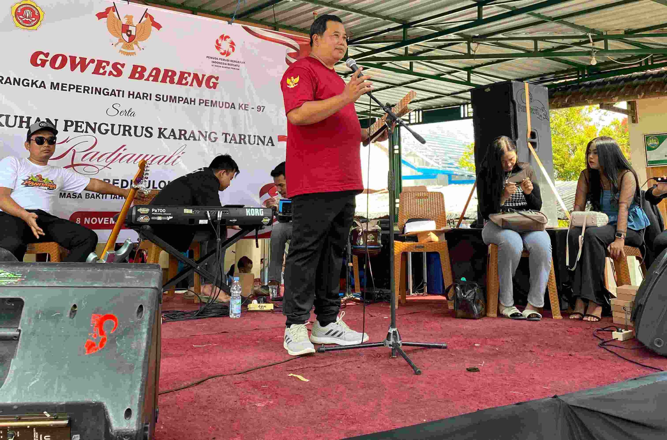 Peringati Sumpah Pemuda, Pemdes Bedikulon Bungkal Kukuhkan Kartar 2025-26