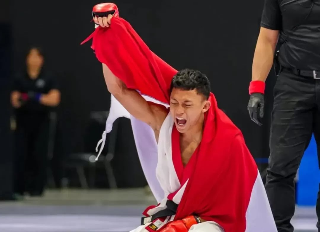 Keren, Atlet MMA Asal Pacitan Raih Medali Perak di SEA Games Thailand