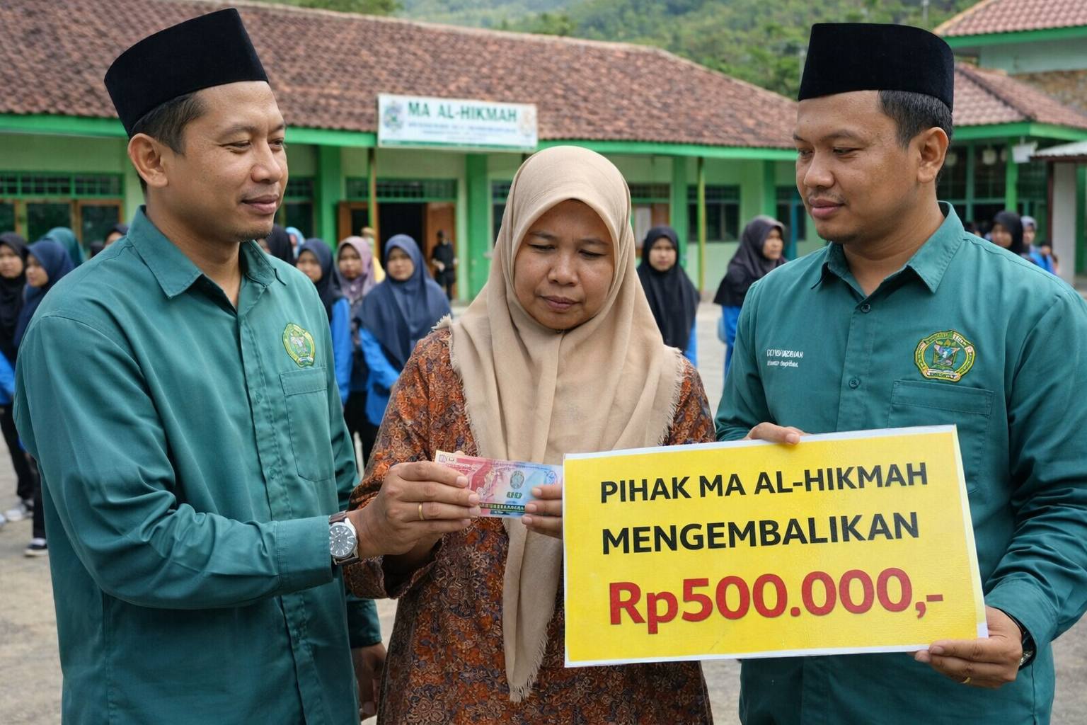 Kasek MA Al-Hikmah Ngrayun Ponorogo, Pastikan Dana akan Dikembalikan