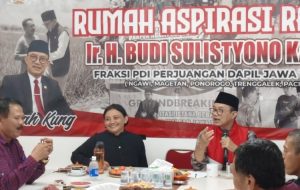 DPC PDIP Magetan, Sambangi Rumah Aspirasi Kanang Ngawi