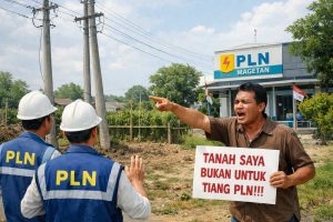 Warga Magetan Gugat PLN Rp100 Juta dan Pindahkan Tiang Listrik di Tanahnya