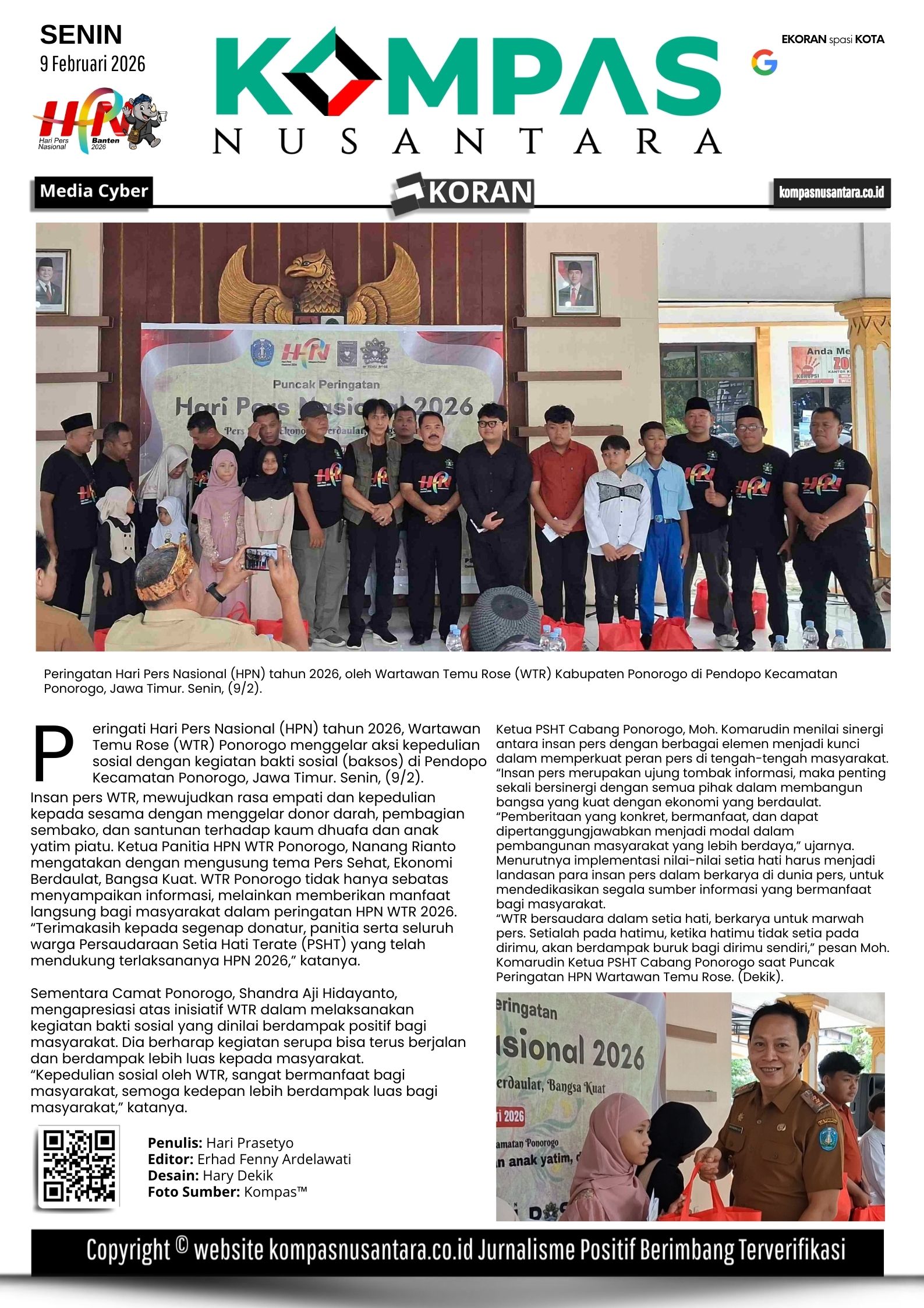 Edisi 9 Februari 2026