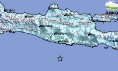 Gempa 6,4 SR Guncang Pacitan, Tidak Berpotensi Tsunami