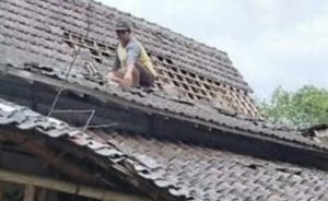Belasan Rumah di Magetan Rusak Akibat Puting Beliung