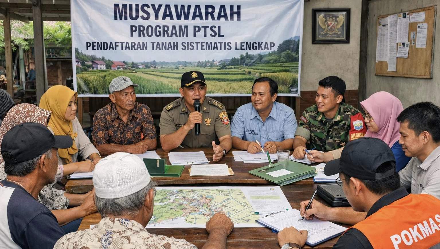 Cegah Potensi Sengketa Tanah, Pemdes Kepuhrubuh, Siman, Ponorogo Fokus Sukseskan PTSL