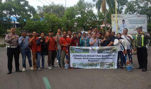 Jurnalis Magetan Bersatu, Mengetuk Pintu Langit dengan Berbagi Sesama