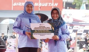 Beri BKK Rp.10 Miliar, Khofifah Berharap Sirkuit Suryo Magetan Lebih Berkelas
