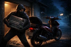 Sebuah Amplifier dan Sepeda Motor di Desa Pelem, Bungkal, Ponorogo Raib Digondol Maling