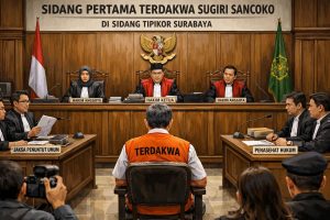 Perjalanan Tahanan dan Bukti Dugaan Suap Bupati Ponorogo non aktif Sugiri Sancoko