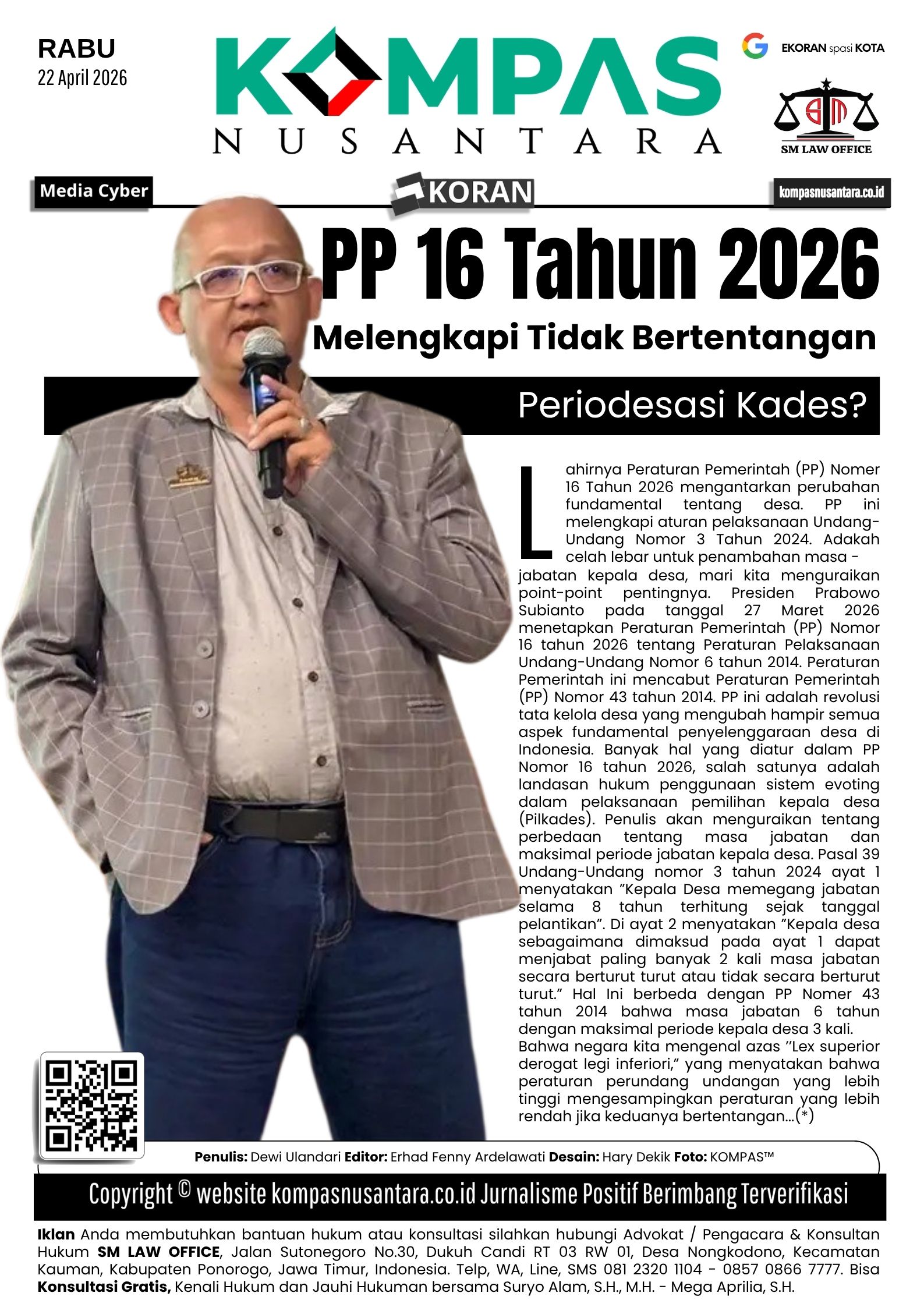 PP 16 Tahun 2026, Perubahan Fundamental Desa, Bagaimana Periodesasi Kepala Desa?