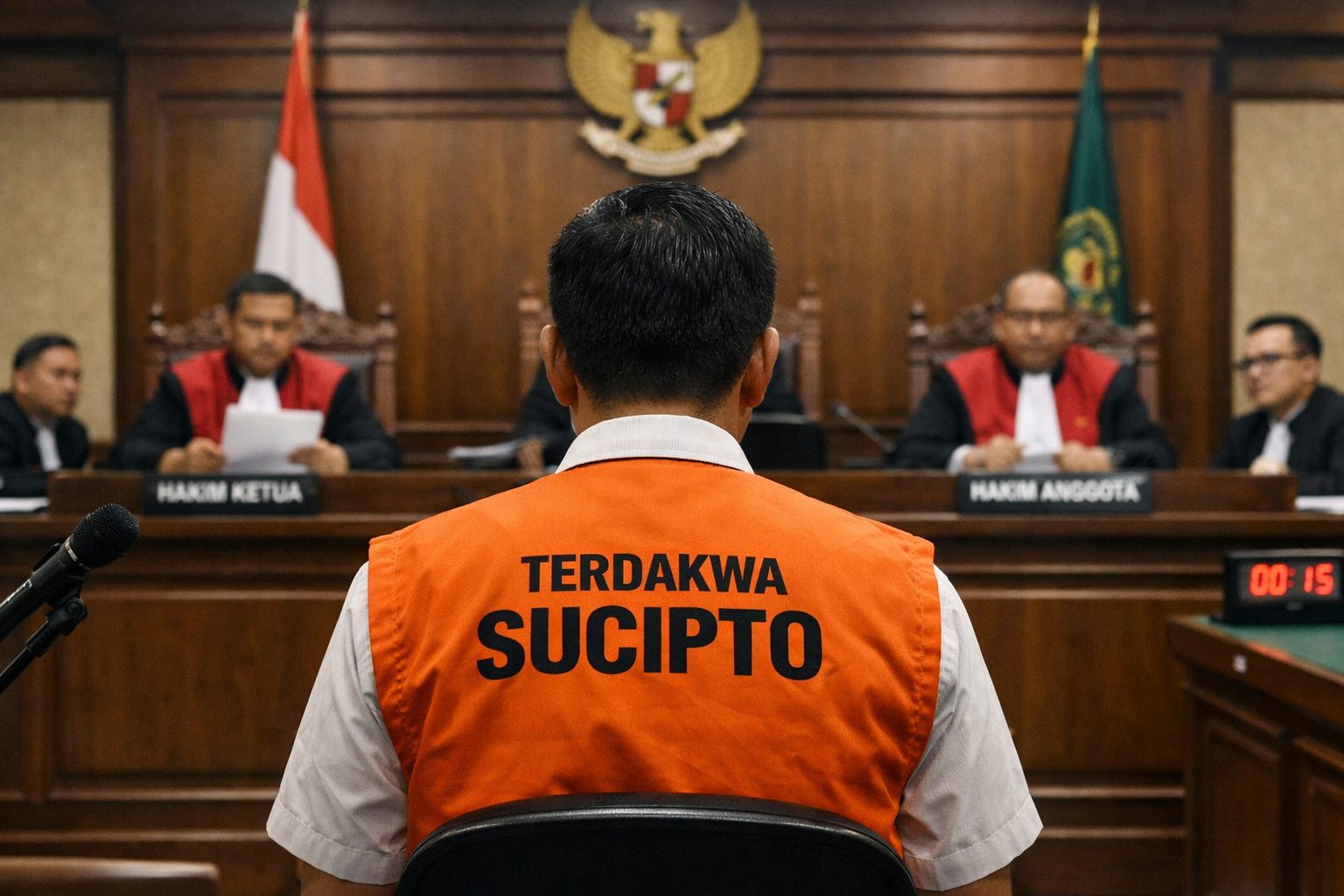 Sucipto Divonis Penjara 2 Tahun, Denda Rp100 Juta, Masih Pikir-pikir