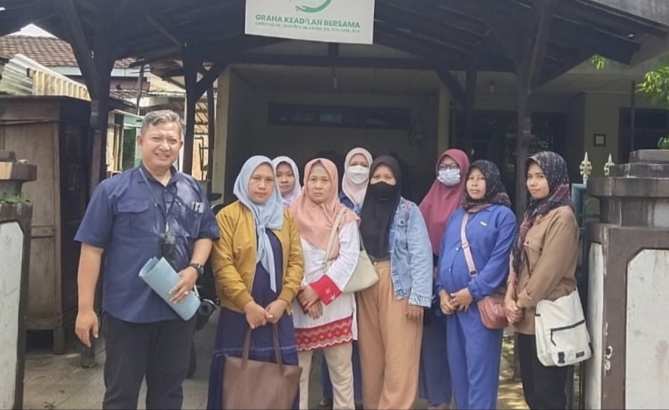 Warga Bandar, Laporkan Dugaan Kredit Fiktif PNM Mekar ke Polres Pacitan