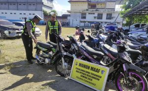3 Hari, Satlantas Polres Ponorogo Amankan 120 Motor dan 3 Mobil Balap Liar