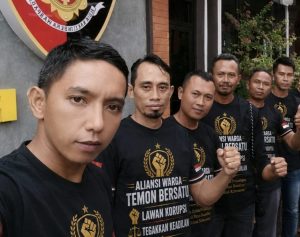 Aliansi Warga Temon Bersatu, Terus Kawal Penanganan Dugaan Tipikor di Desanya