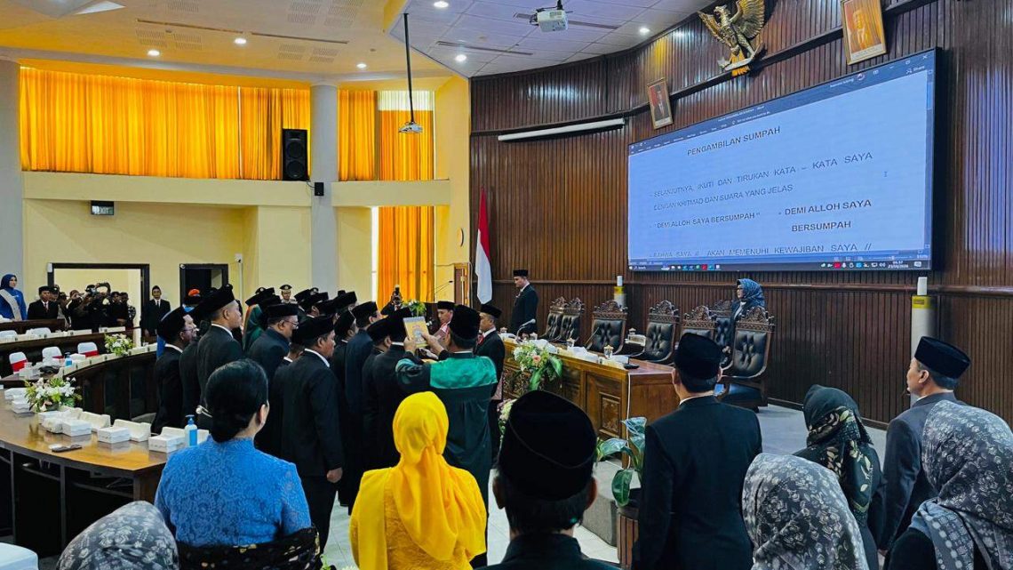 45 Anggota DPRD Magetan Terpilih Resmi Dilantik