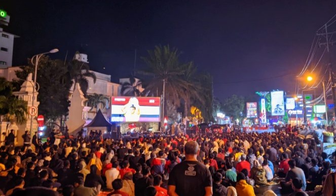 Ajakan Nobar Timnas Indonesia Vs Australia oleh Bupati Disambut Meriah Masyarakat Ponorogo